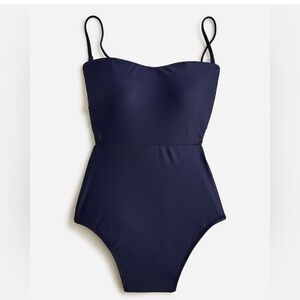 J. Crew -  Cutout tie-back one piece - Navy - Size 10 - NWT